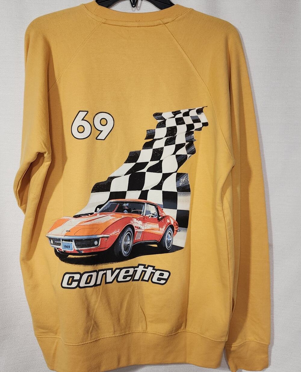 Corvette Medium orange sweatshirt men
